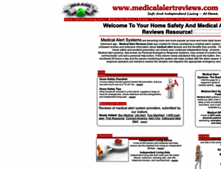 medicalalertreviews.com screenshot