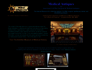 medicalantiques.com screenshot