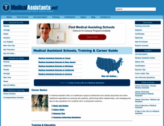 medicalassistants.net screenshot