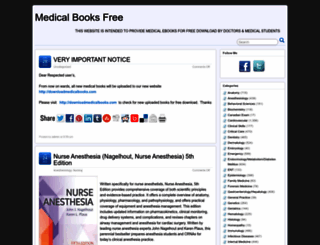 medicalbooksfree.com screenshot
