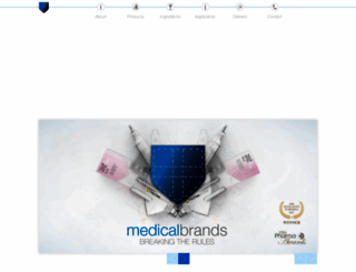 medicalbrands.com screenshot
