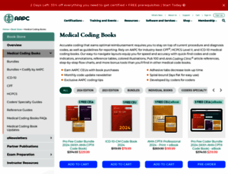 medicalcodebooks.com screenshot