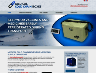 medicalcoldchainboxes.com screenshot