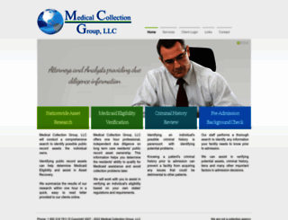 medicalcollections.com screenshot