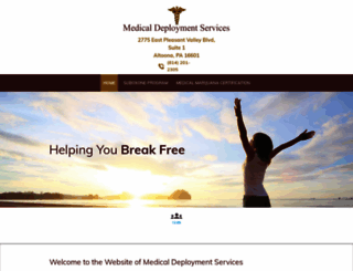 medicaldeployment.com screenshot