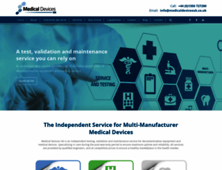 medicaldevicesuk.co.uk screenshot