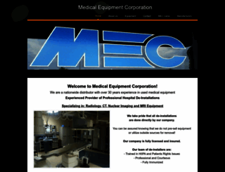 medicalequipmentcorp.com screenshot