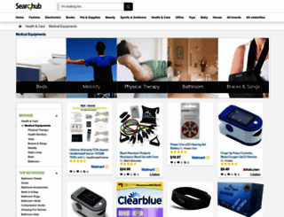 medicalequipments.searchub.com screenshot