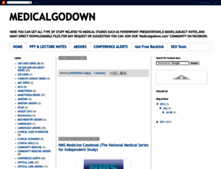 medicalgodown.blogspot.com screenshot