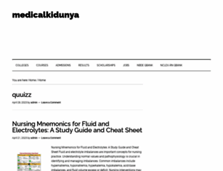 medicalkidunya.com screenshot