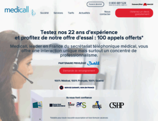 medicall.fr screenshot