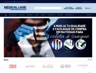medicallage.com.br screenshot