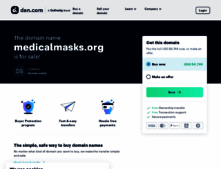 medicalmasks.org screenshot