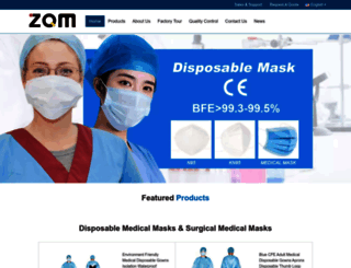 medicalmasksfactory.com screenshot
