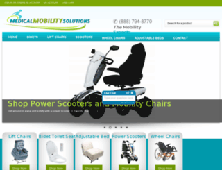 medicalmobilitybargains.com screenshot