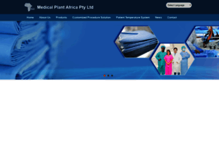 medicalplant.co.za screenshot