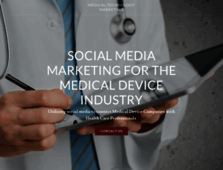 medicaltechnologymarketing.com screenshot