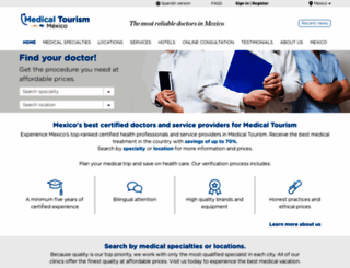 medicaltourismex.com screenshot