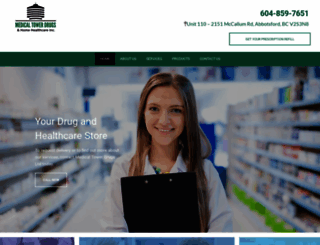 medicaltowerdrugs.com screenshot