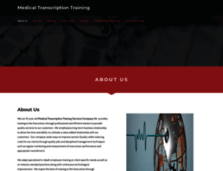 medicaltranscriptionttraining.weebly.com screenshot