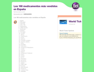 medicamentos.farmaceuticos.tel screenshot