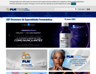 medicamentosplm.com screenshot