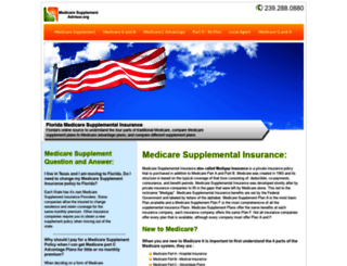 medicare-supplement-advisor.org screenshot