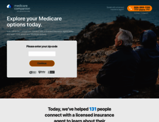 medicarecompanion.org screenshot