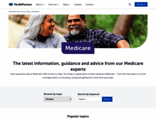 medicarehelp.healthpartners.com screenshot