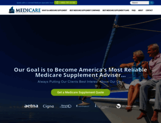 medicarequotefinder.com screenshot