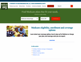 medicareresources.org screenshot