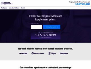 medicaresupplement.com screenshot