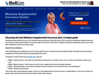 medicaresupplementalinsurance.com screenshot