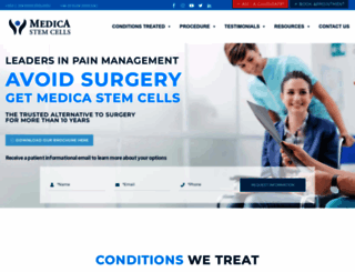 medicastemcells.com screenshot