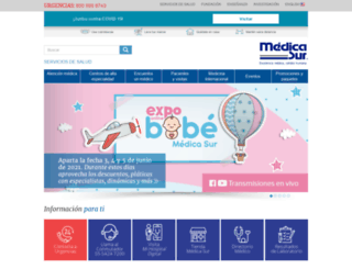 medicasur.com screenshot