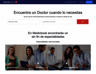 medicbook.com.mx screenshot