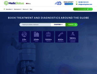 medicglobus.com screenshot