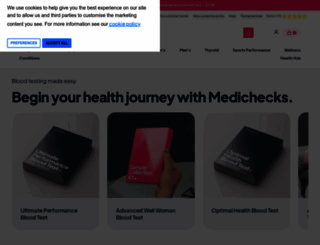 medichecks.com screenshot