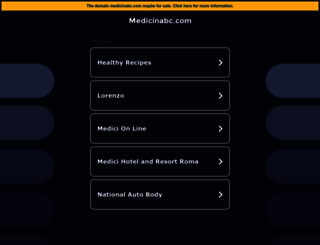 medicinabc.com screenshot