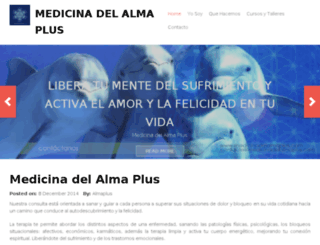 medicinadelalmaplus.com screenshot