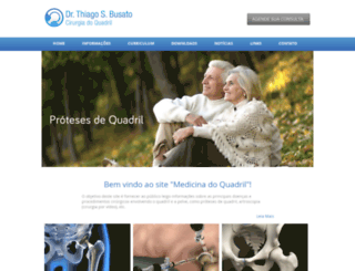 medicinadoquadril.com.br screenshot