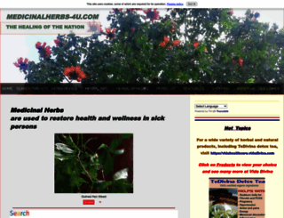 medicinalherbs-4u.com screenshot