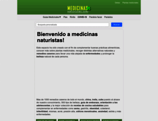 medicinasnaturistas.com screenshot