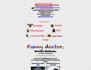 medicine-in-motion.com screenshot