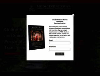 medicine-woman.com screenshot