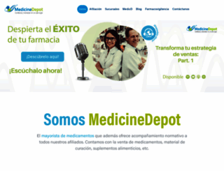 medicinedepot.com.mx screenshot