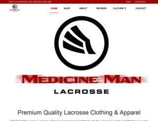 medicinemanlacrosse.com screenshot