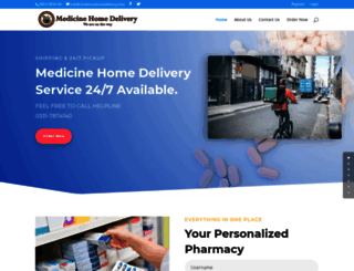medicineshomedelivery.com screenshot