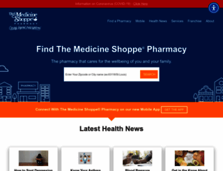 medicineshoppe.com screenshot