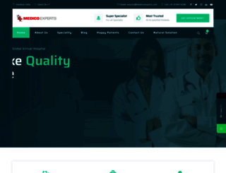 medicoexperts.com screenshot